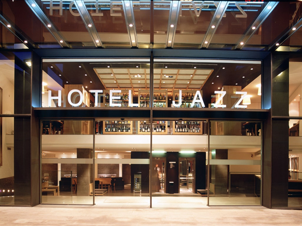 Hotel Jazz Front Entrance