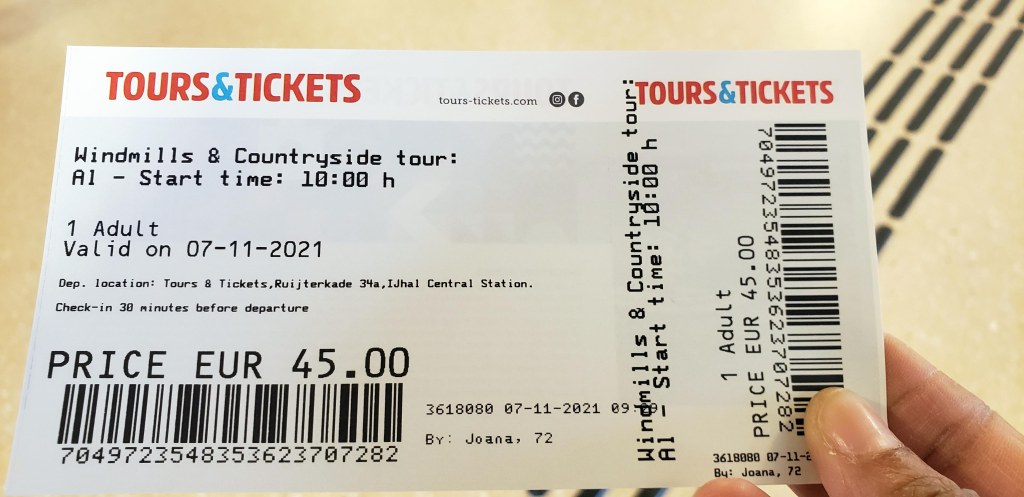 Countryside tour ticket